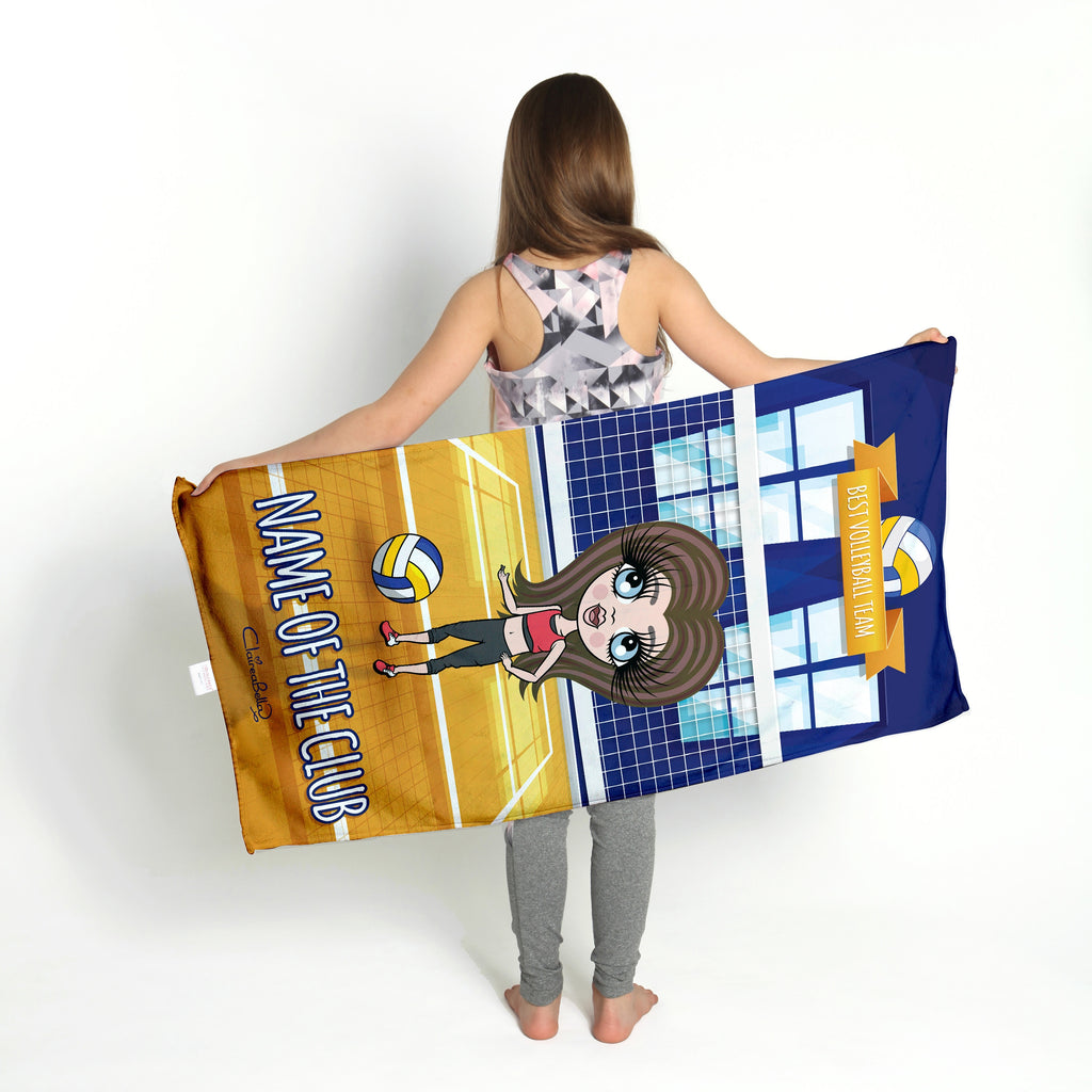ClaireaBella Girls Volleyball Gym Towel - Image 3
