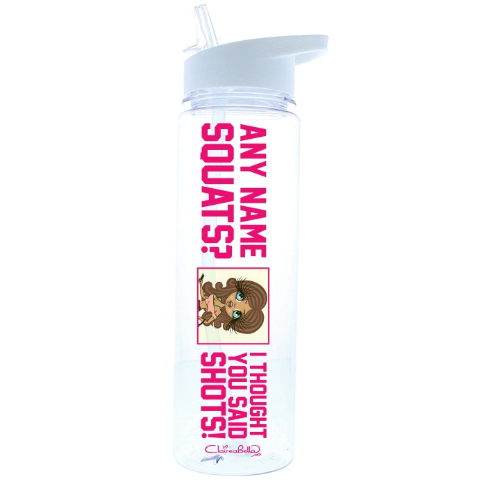 ClaireaBella Squats Water Bottle - Image 3