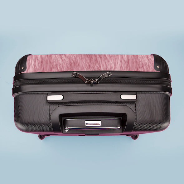 ClaireaBella Girls Fur Effect Weekend Suitcase - Image 8