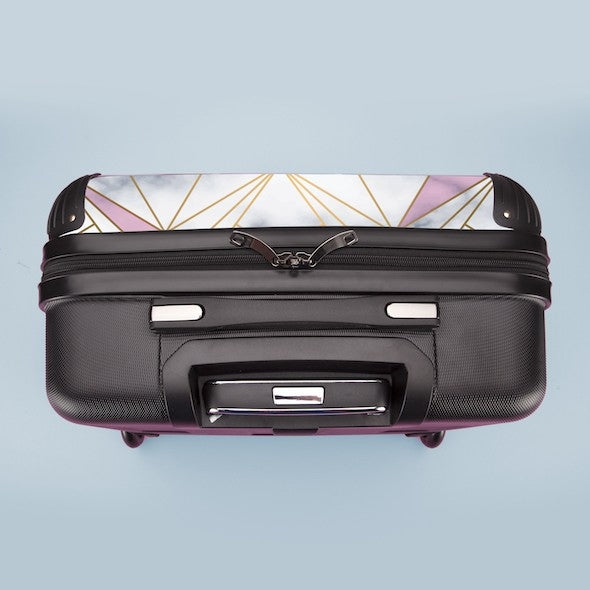 ClaireaBella Girls Geo Print Weekend Suitcase - Image 6