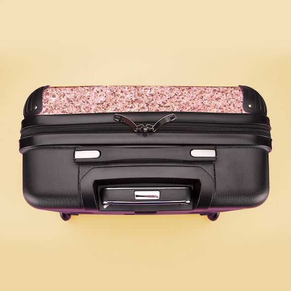 ClaireaBella Girls Glitter Effect Weekend Suitcase - Image 8