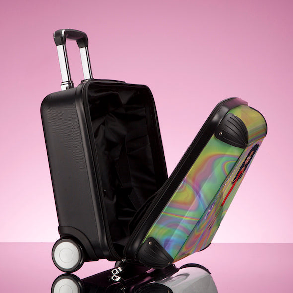 ClaireaBella Hologram Weekend Suitcase - Image 6