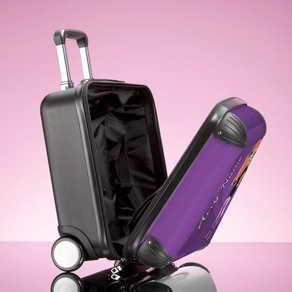 ClaireaBella Purple Weekend Suitcase - Image 6