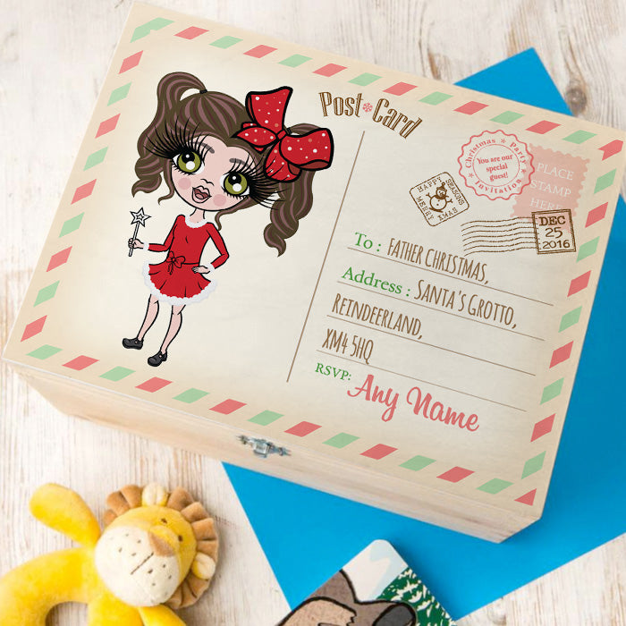 ClaireaBella Girls Letter To Santa Christmas Eve Box