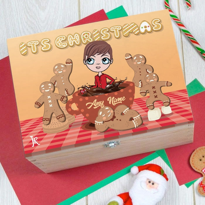 Jnr Boys Gingerbread Joy Christmas Eve Box - Image 1