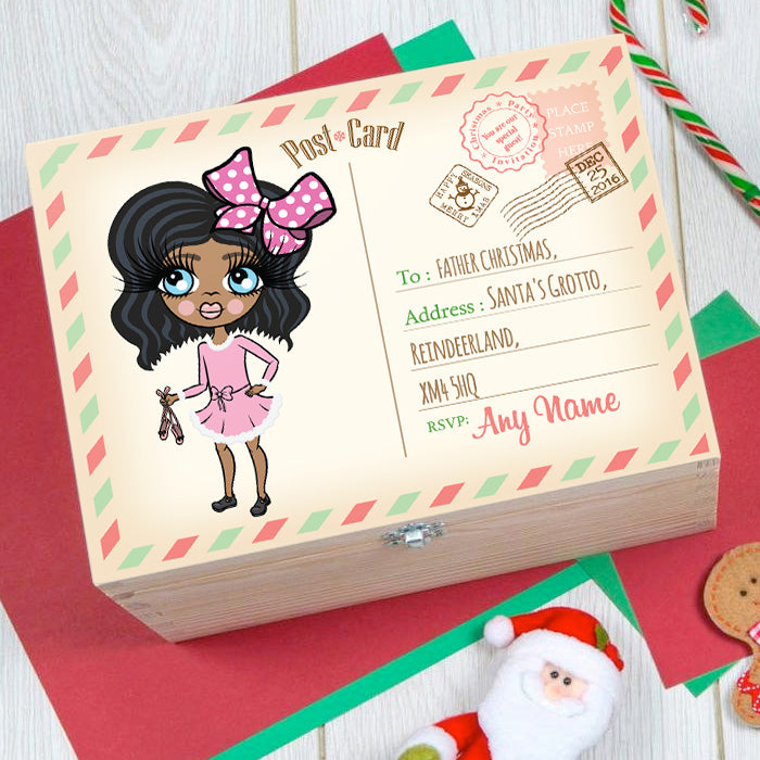 ClaireaBella Girls Letter To Santa Christmas Eve Box
