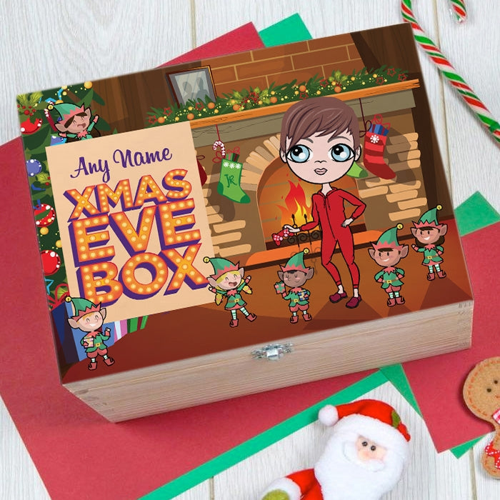 Jnr Boys Elf Fun Christmas Eve Box - Image 1