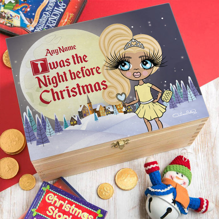 ClaireaBella Girls Twas The Night Before Christmas Eve Box